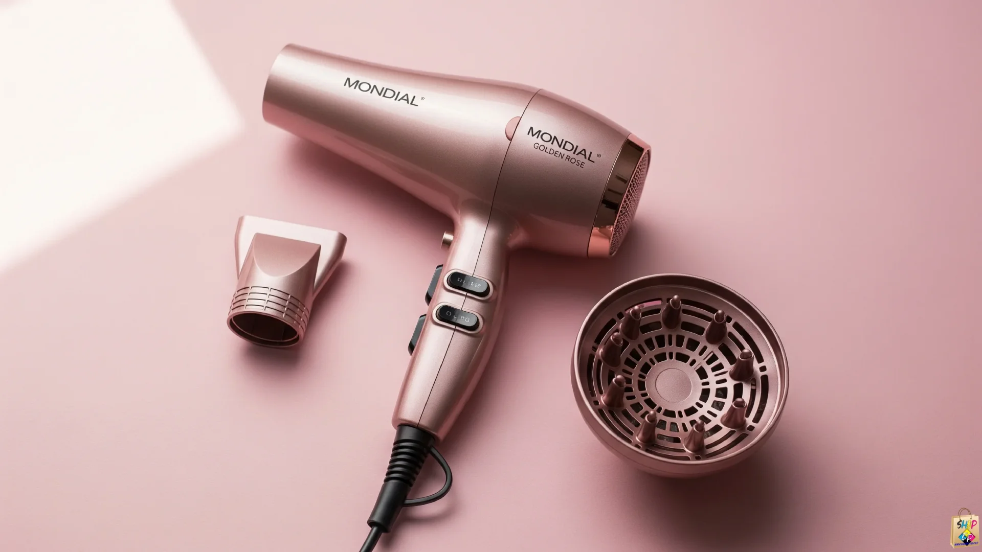 Os 7 Melhores Secadores de Cabelo de 2025: Análise Completa para Fazer a Escolha Certa 8 Secador Mondia Golden Rose